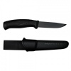 Нож Morakniv Companion Tactical BlackBlade, черный клинок, цвет рукояти черный