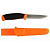 Нож Morakniv Companion F серрейторн, нержавеющая сталь,прорезиненная рукоять с оранжевыми накладками